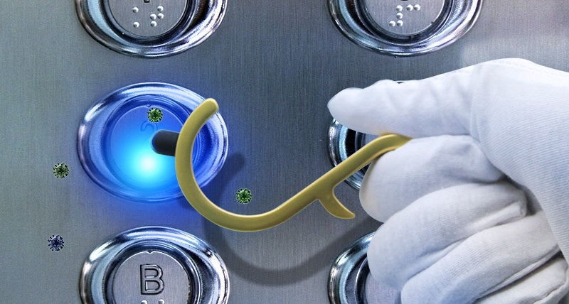 Anti-Germ Key (04)- Silver