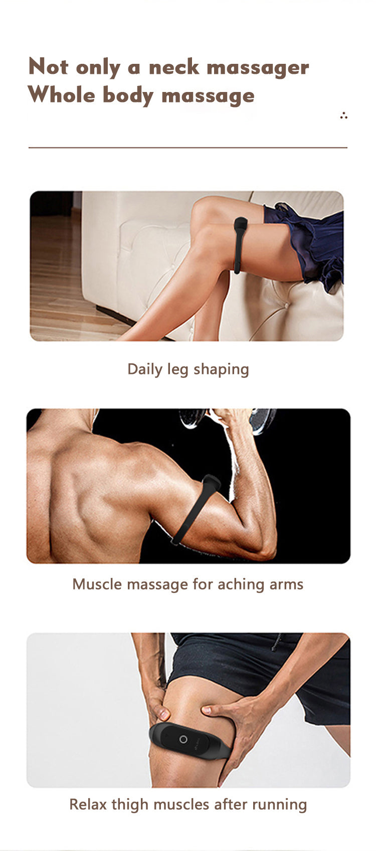 Bella2Bello Smart Neck Massager for Tension, Stiffness & Muscle Relief