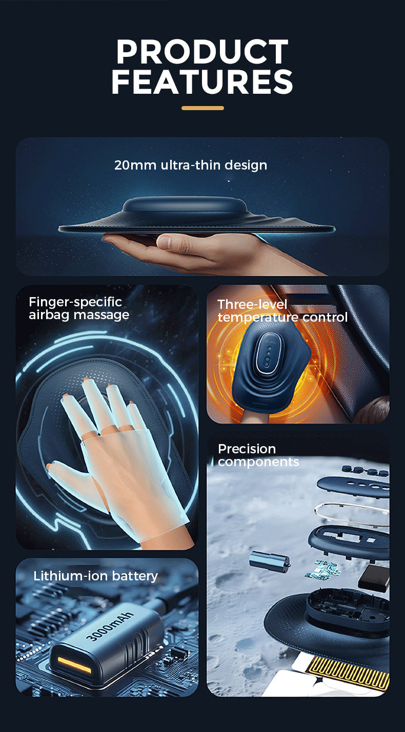Bella2Bello Heated Hand Massager for Pain, Stiffness & Tired Hands