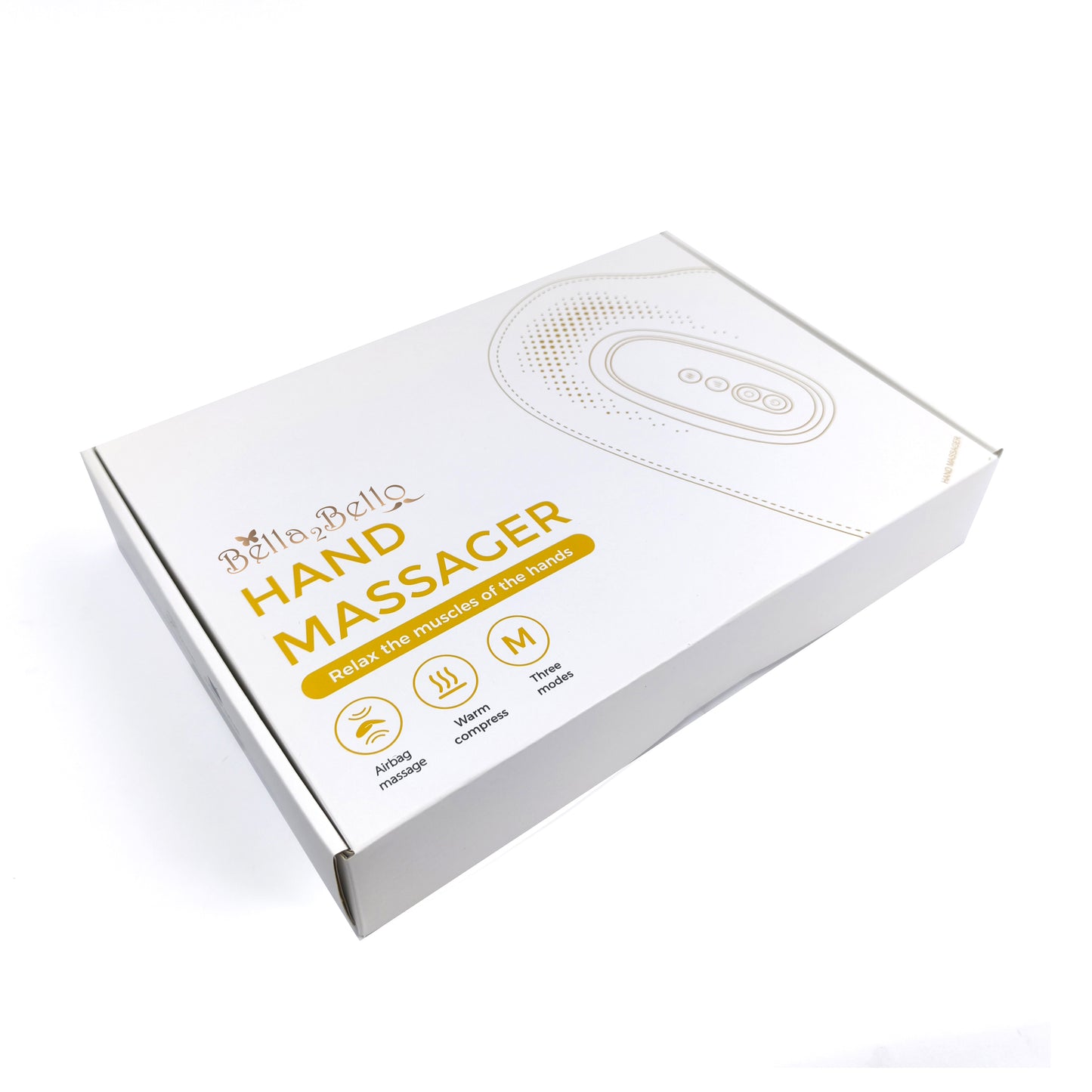 Bella2Bello Heated Hand Massager for Pain, Stiffness & Tired Hands