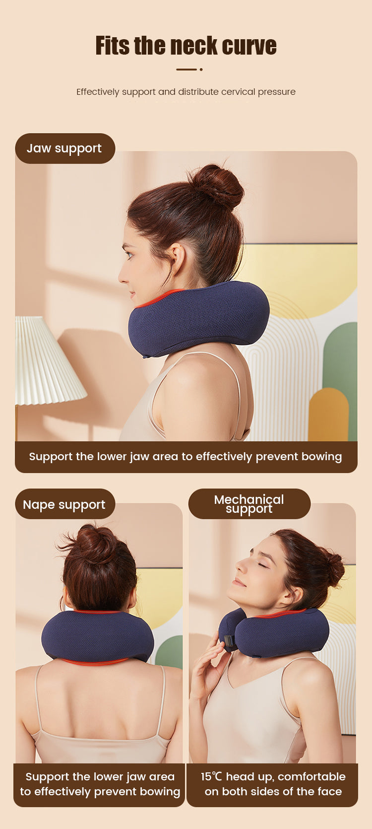 Bella2Bello Heated Shiatsu Massage Pillow for Muscle Pain, Tension & Recovery
