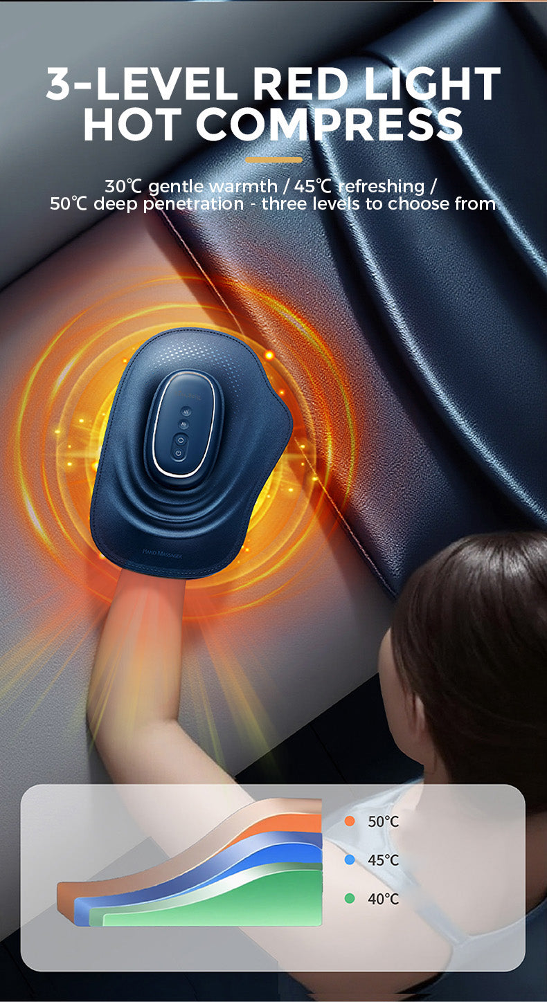 Bella2Bello Heated Hand Massager for Pain, Stiffness & Tired Hands