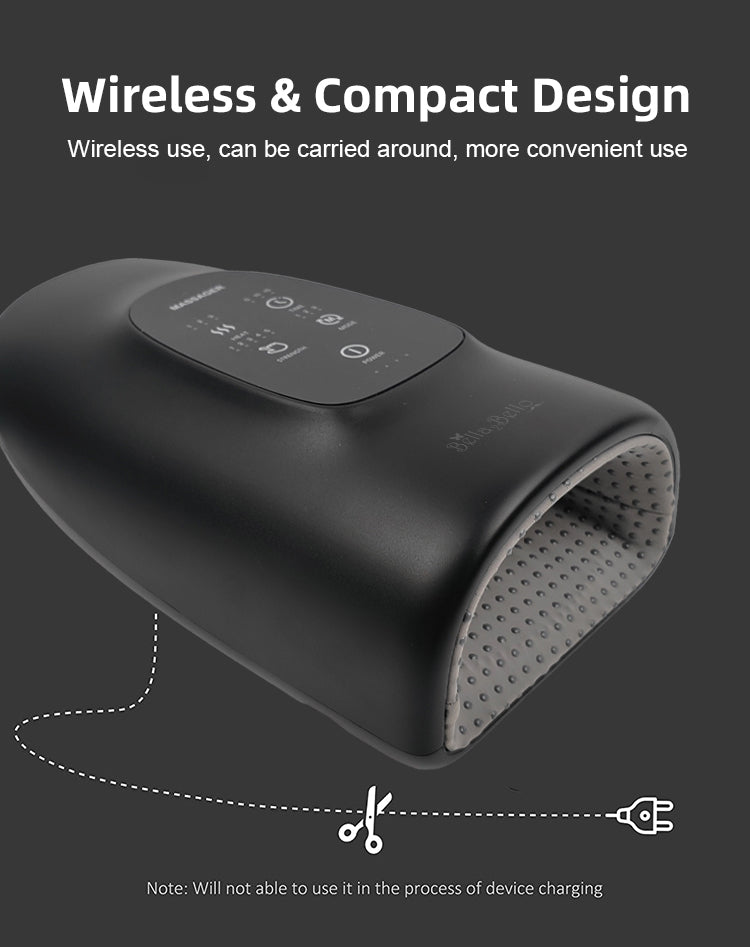Bella2Bello Heated Air Compression Hand Massager for Stiff, Tired & Aching Hands