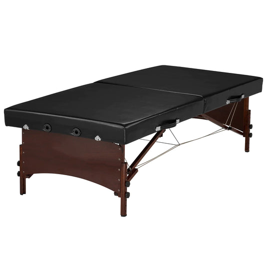 Bella2bello 33.5" Canoga Low Height Super Wide Portable Massage Table
