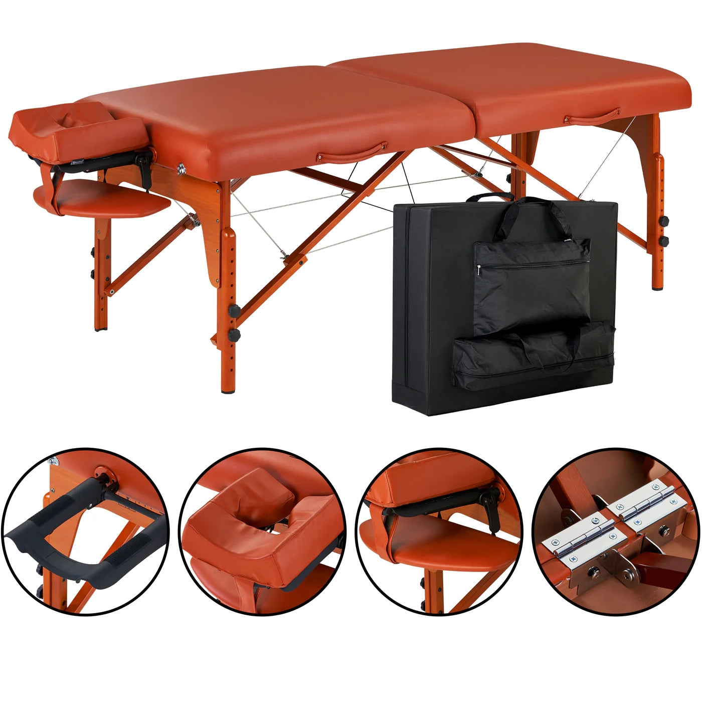 Bella2bello 31" SANTANA™ Portable Massage Table Package with Therma-Top
