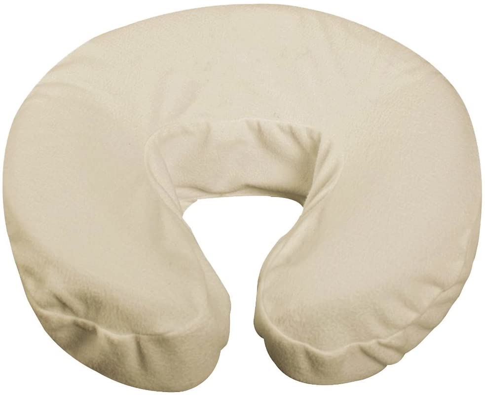 Fitted Crescent Face Pillow(Face Pillow,Headrest,Face Cradle)Cover 4 Piece