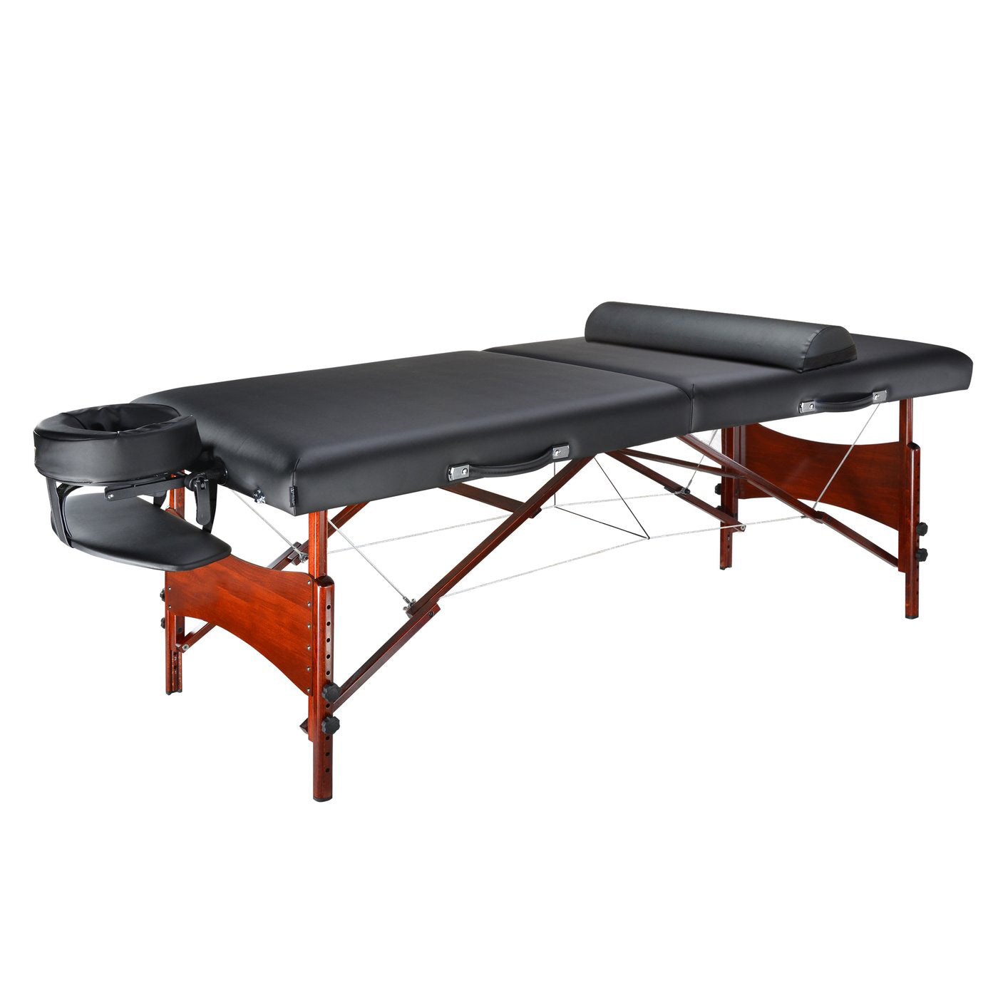 30" Roma™ LX Portable Massage Table Package with Best Selling Size (Black)