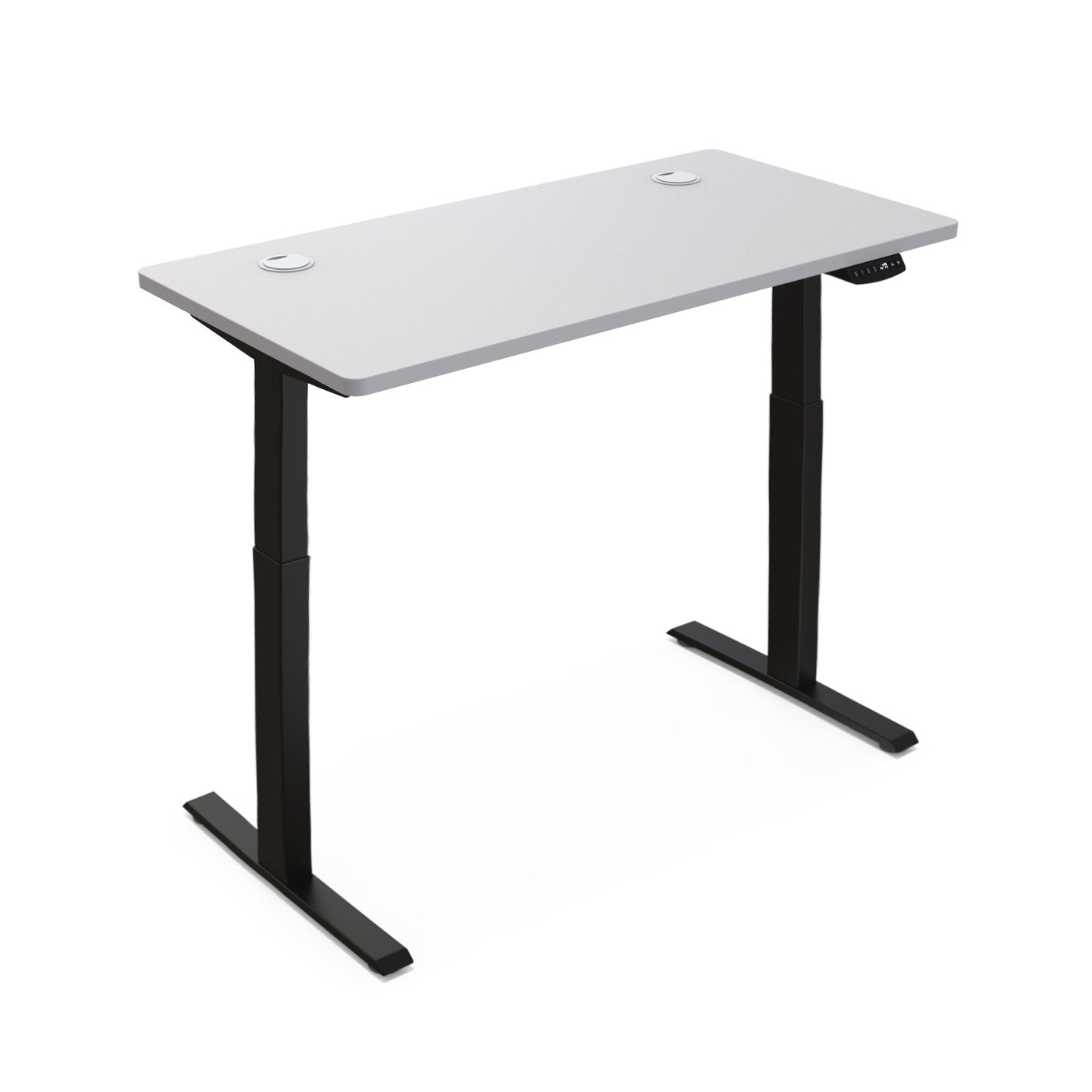 Bella Electric Height Adjustable Standing Desks with Rectangular Tabletop (55"x 31.5") for Home Office Workstation with 4 Color Option