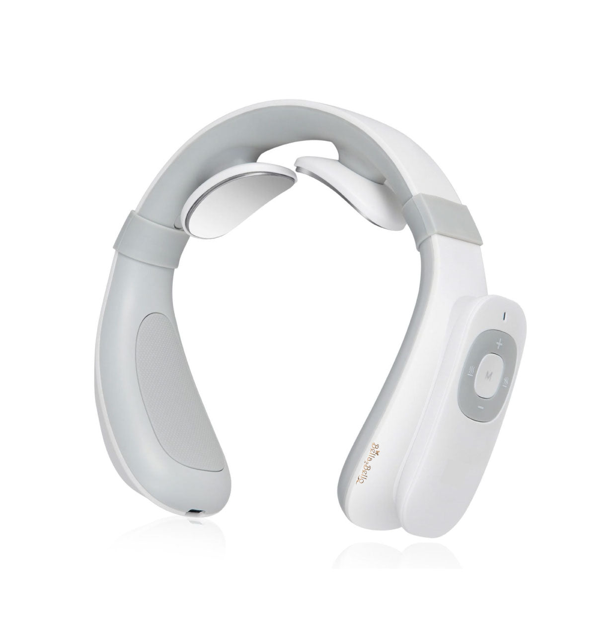 Bella EGM Remote Intelligent Wireless Neck Massager with Heating System, 6 Pulse Modes and 15 Levels Adjustment for precise massage and Deep Relaxation