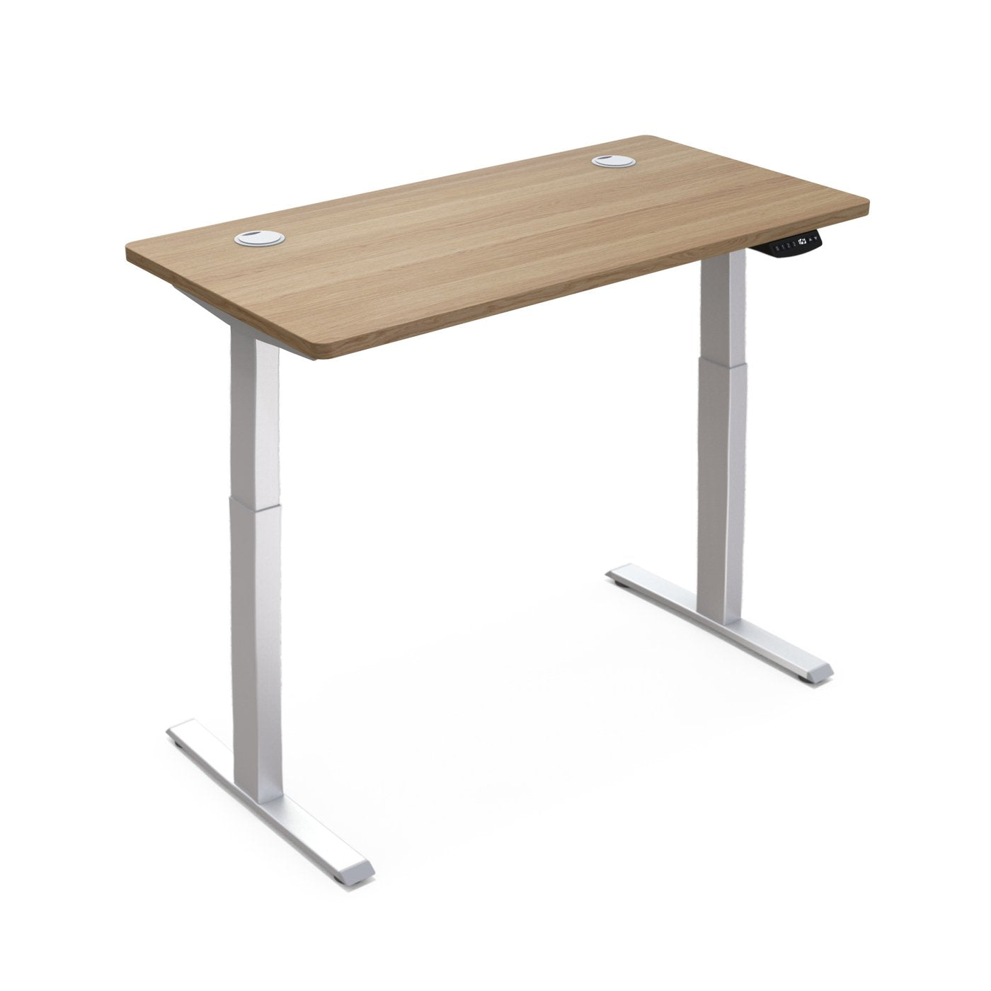 Bella Electric Height Adjustable Standing Desks with Rectangular Tabletop (55"x 31.5") for Home Office Workstation with 4 Color Option