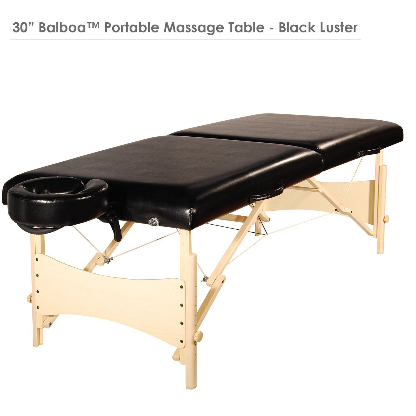 30" Balboa™ Portable Massage & Exercise Table Package, Cream Luster