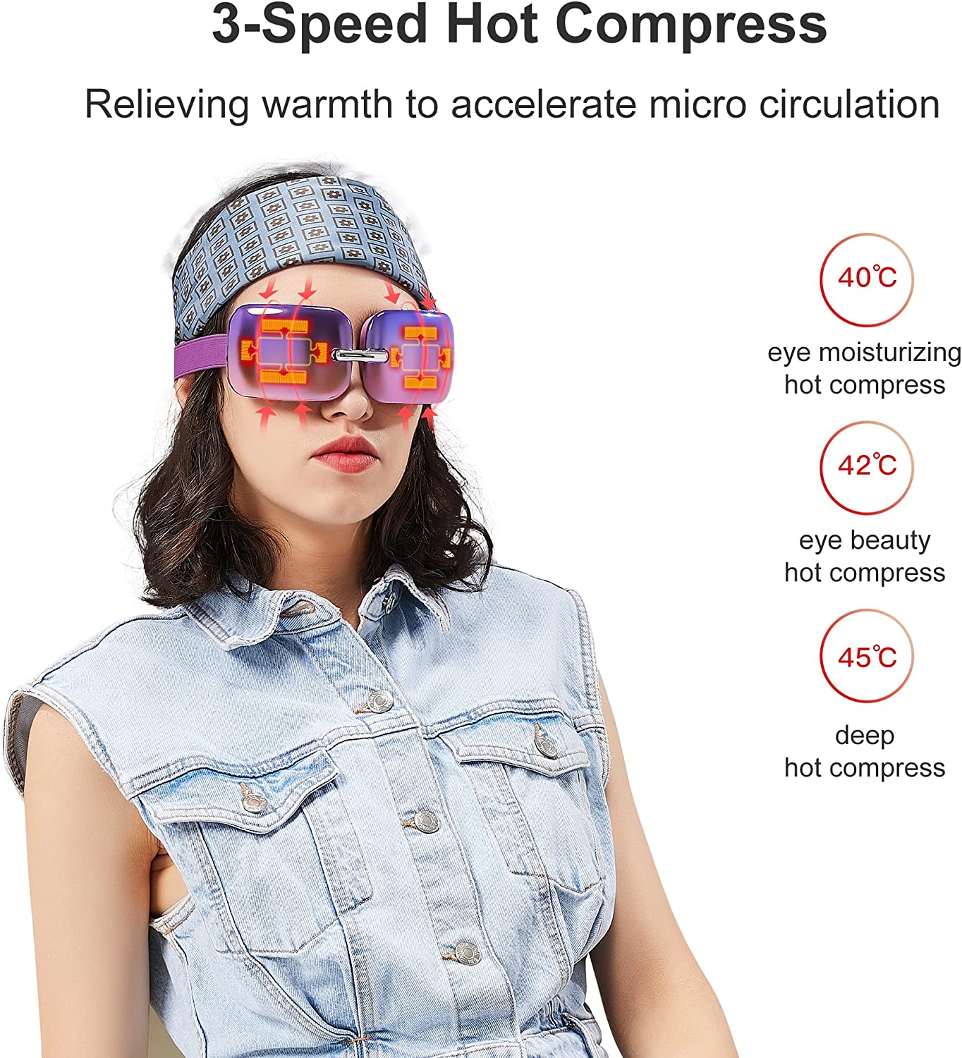 Bella2Bello E10 Wearable Eye Massager