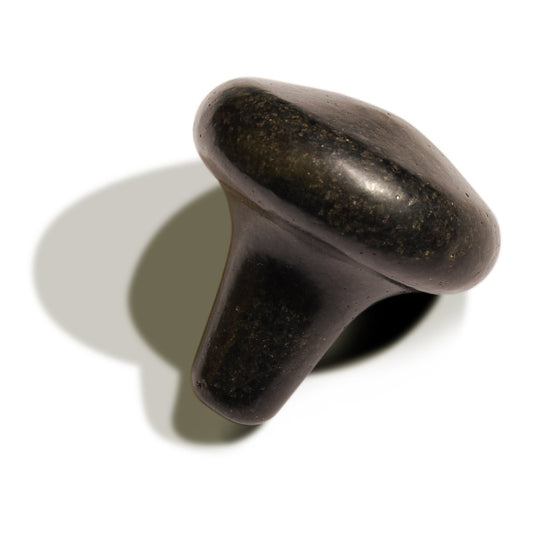 Mushroom Shape Balsalt Hot Massage Stone Trigger Presser Point 1 Piece(Φ2.5” x 2.5”)