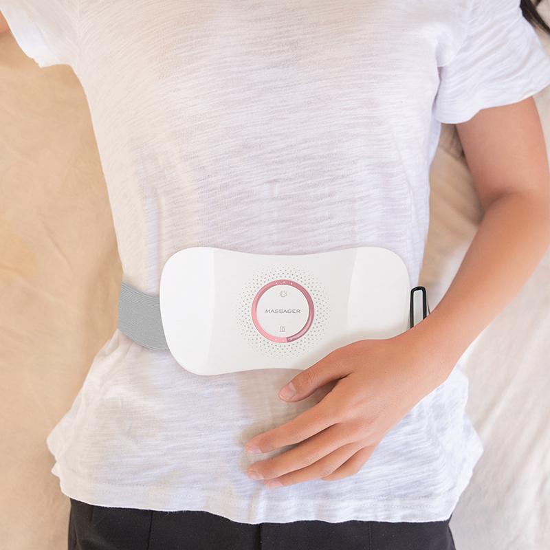 Relly Menstrual Pain Relief Heating Pad with3 levels of Vibration and Heating