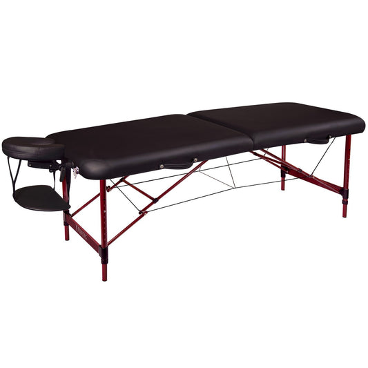 Bella2bello 28" ZEPHYR™ Portable Massage Table Package - The ideal platform for ANY Beginning Massage Therapists! (Black Color)