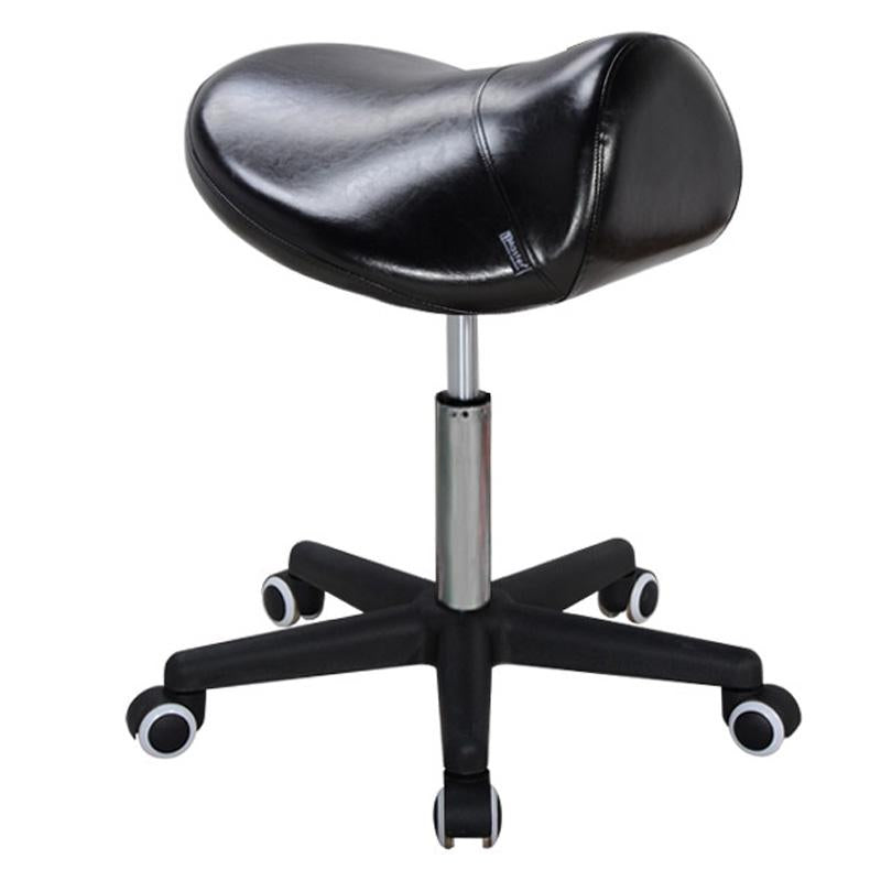 Ergonomic Swivel Saddle Stool, Posture Chair with a Durable Pneumatic Hydraulic Lift