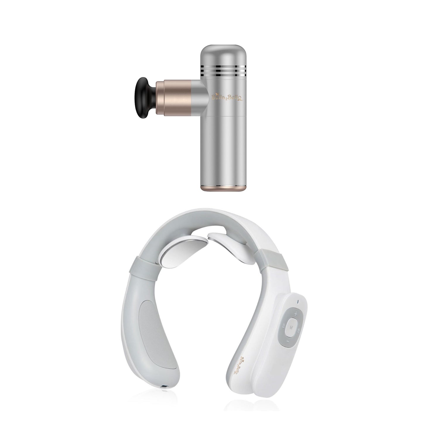 Bella Mini Massage Gun and Neck Massager Bundle